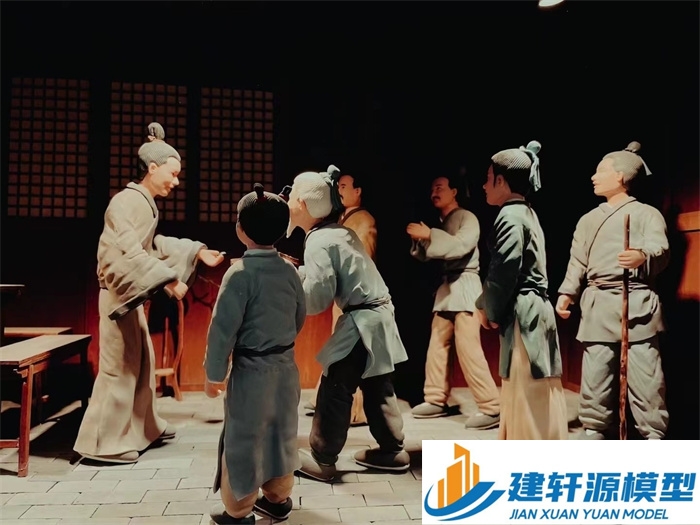玉山喻侃压粮饷军场景