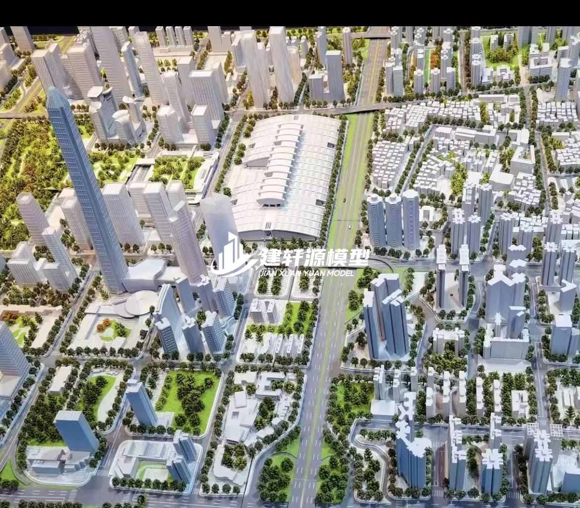 玉山城市规划模型