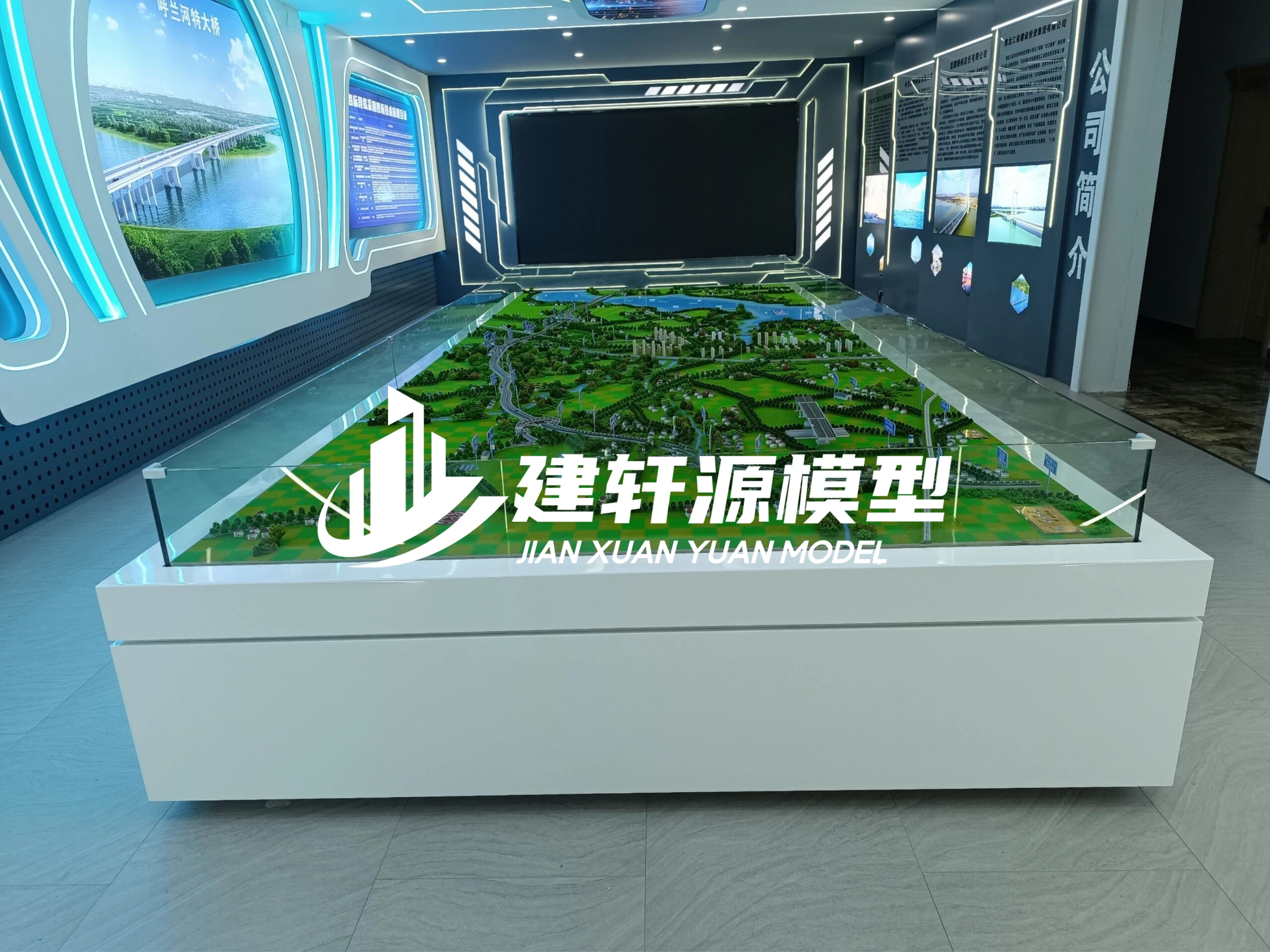 玉山高架桥道路模型设计
